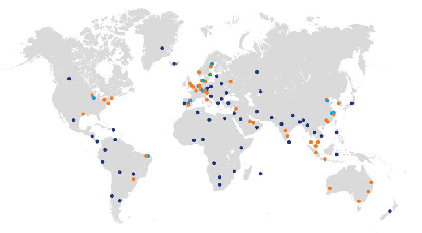 Alimak Group across the world